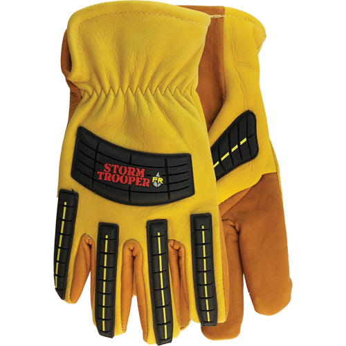 5782 Storm Trooper Gloves, Large, Cowhide Palm, Slip-On Cuff Groupe Generik