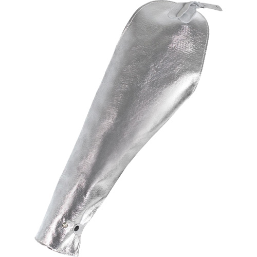 Manches r&eacute;sistant &agrave; la chaleur pour soudeur, 18", Kevlar aluminis&eacute;, Argent Groupe Generik