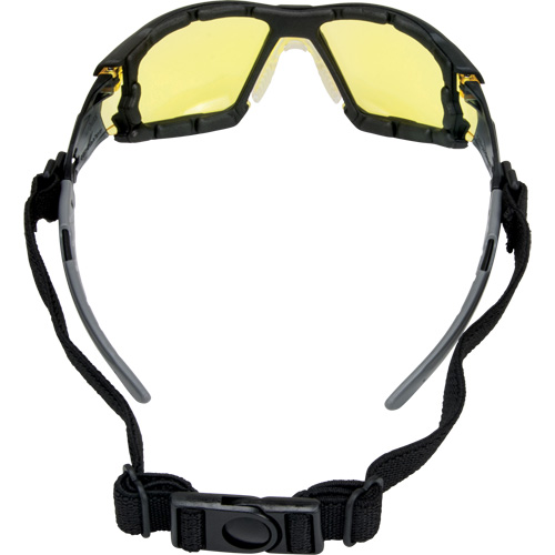 Z2900 Series Safety Glasses with Foam Gasket, Amber Lens, Anti-Scratch, ANSI Z87+/Meets/Exceeds CSA Z94.3 Groupe Generik