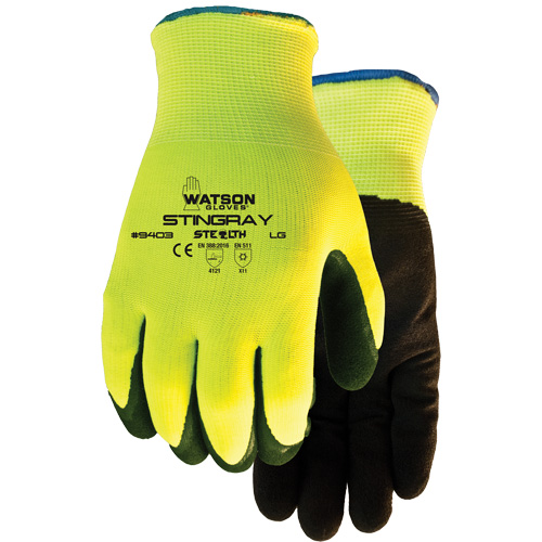 Gants isol&eacute;s Stealth Stingray, T-Grand, R&ecirc;vetement Nitrile, Calibre 13, Enveloppe en Polyester Groupe Generik