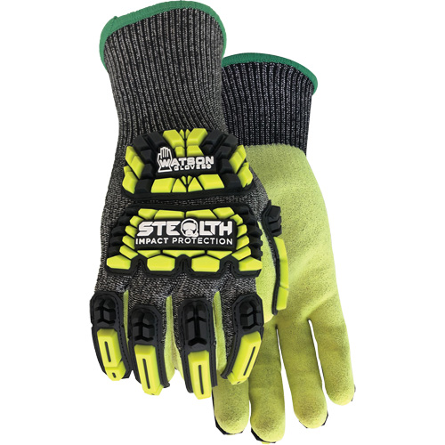 Gants r&eacute;sistants aux coupures et aux chocs Stealth Dog Fight, Petit, Paume en Fibre de verre/PEHP/Nylon/Spandex, Poignet Poignet en tricot Groupe Generik