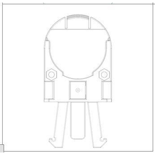 Adaptateur de casque de s&eacute;curit&eacute; pour serre-t&ecirc;tes VeriShield de Howard Leight Groupe Generik