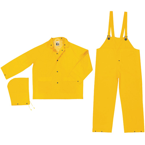 Ensemble imperm&eacute;able de s&eacute;rie classique, Polyester/PVC, T-Grand, Jaune Groupe Generik