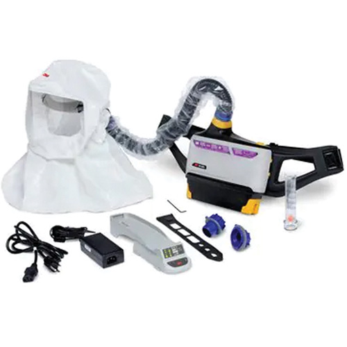 Versaflo Powered Air Purifying Respirator Easy Clean Kit, Loose Fitting Hood & Faceshield, Lithium-Ion Battery Groupe Generik