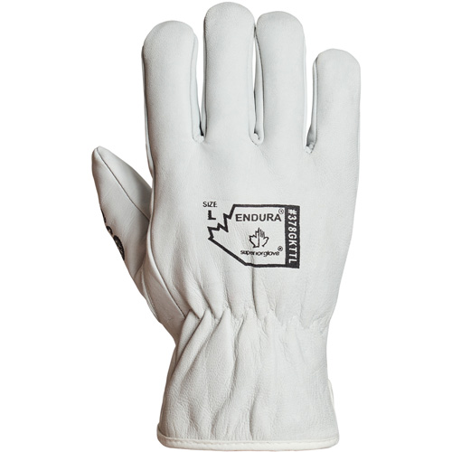 Gants de conducteur doubl&eacute;s pour l'hiver Endura, T-Grand, Paume en Cuir fleur de ch&egrave;vre, Thinsulate Groupe Generik