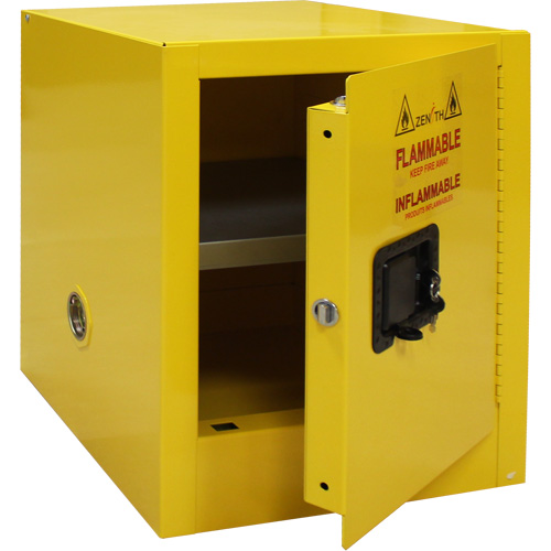 Armoire pour produits inflammables, 4 gal., 1 Porte(s), 17" La x 22" h x 18" p Groupe Generik