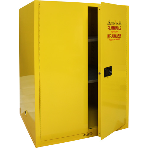 Armoire pour produits inflammables, 90 gal., 2 Porte(s), 43" La x 66" h x 34" p Groupe Generik