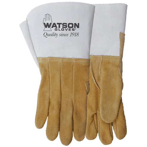Gants de soudeur Buckweld, Cuir d'&eacute;lan refendu, Taille 8 Groupe Generik