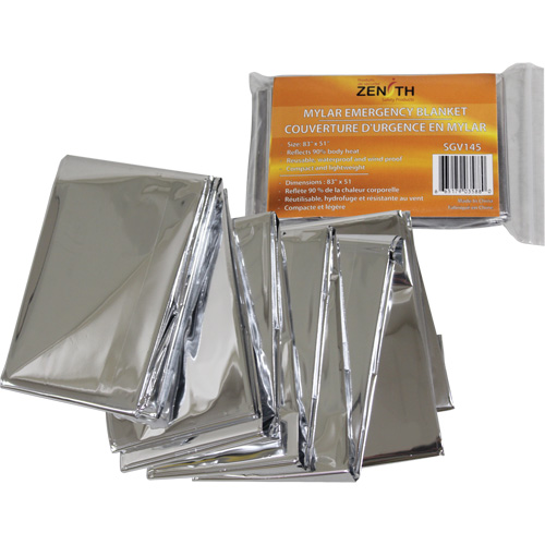 Emergency Blanket, Aluminized Polyester Groupe Generik