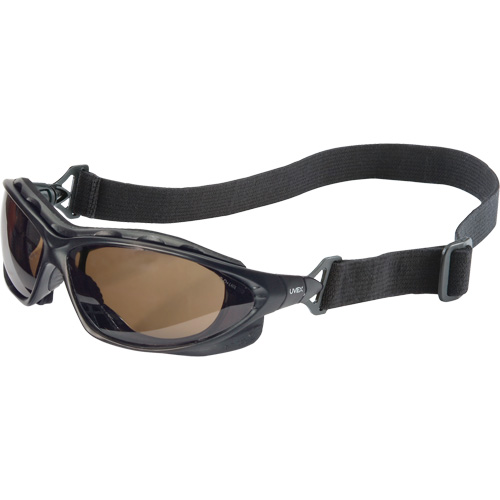 Lunettes de s&eacute;curit&eacute; &agrave; coques Uvex HydroShield Seismic, Lentille SCT-Gris, Antibu&eacute;e/Anti-&eacute;gratignures, Ventilation Ferm&eacute; Groupe Generik