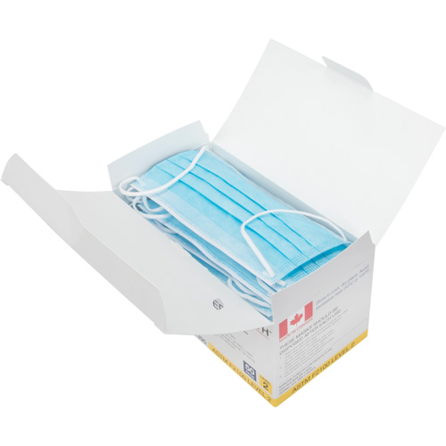 Masques d'intervention jetables, ASTM F2100 Niveau 2, Classe 1 Groupe Generik