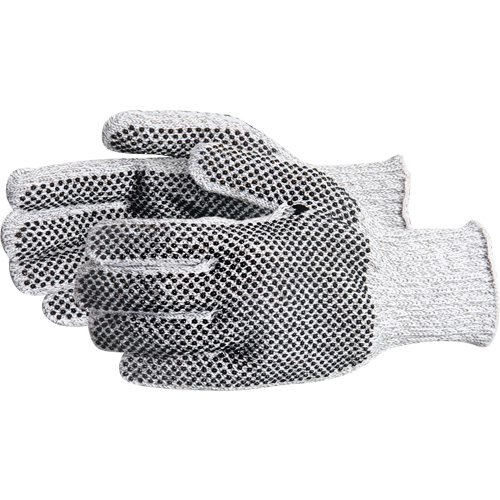 Gants en tricot composite de poids moyen Contender, Taille T-petit, Calibre 7, Rev&ecirc;tement PVC, Enveloppe en Cordura, ASTM ANSI niveau A4 Groupe Generik