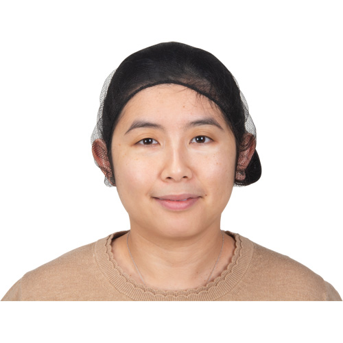Hair Nets, Nylon, 21", Brown Groupe Generik