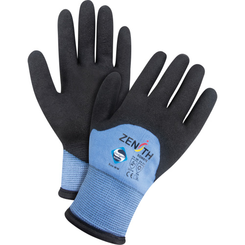 Gants enduits ZX-30° de premi&egrave;re qualit&eacute;, 2T-Grand, R&ecirc;vetement Mousse de PVC, Calibre 15, Enveloppe en Nylon Groupe Generik