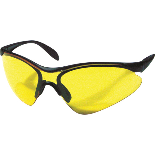 Miranda Safety Glasses, Yellow Lens, Anti-Scratch, Meets/Exceeds CSA Z94.3 Groupe Generik