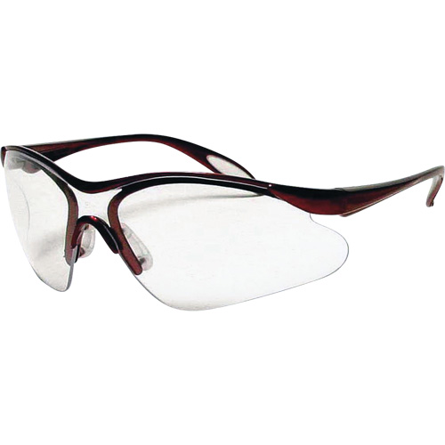 Miranda Safety Glasses, Clear Lens, Anti-Scratch, Meets/Exceeds CSA Z94.3 Groupe Generik