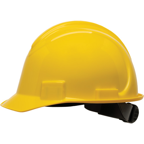 Casque de s&eacute;curit&eacute; &agrave; bord court North, R&eacute;pond aux normes CSA type 1, Suspension Rochet, Non ventil&eacute; Groupe Generik