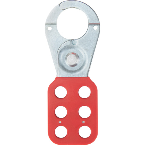 Safety Lockout Hasp, Red Groupe Generik