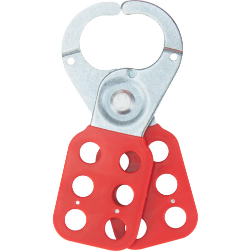 Safety Lockout Hasp, Red Groupe Generik