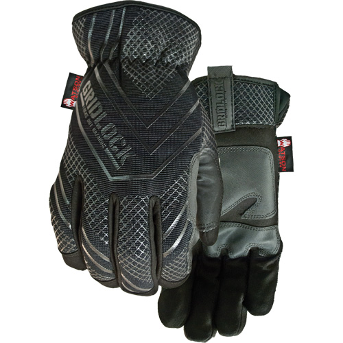 Gants r&eacute;sistant &agrave; la coupure et perforation Gridlock, Taille Moyen, Enveloppe en Acier inoxydable, ASTM ANSI niveau A9/EN 388 niveau 5/EN 388 niveau F Groupe Generik
