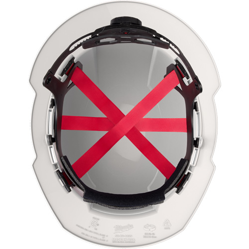Full Brim Hardhat, Meets CSA Type 1, Ratchet Suspension, Vented Groupe Generik