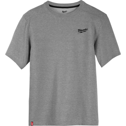 T-shirt de travail hybride, Hommes, Petit, Gris Groupe Generik
