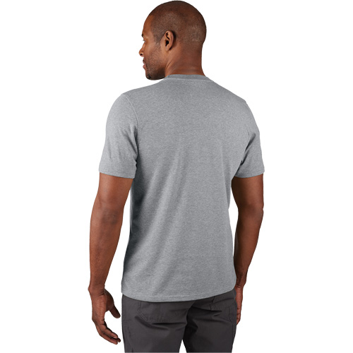 T-shirt de travail hybride, Hommes, Petit, Gris Groupe Generik
