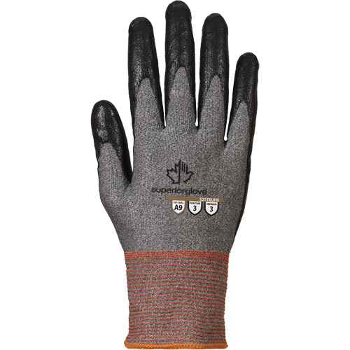 Coated Gloves, Size 5, 21 Gauge, Nitrile Coated, TenActiv Shell, ASTM ANSI Level A9 Groupe Generik