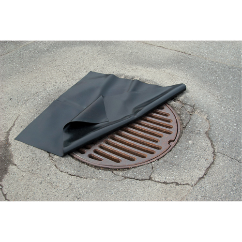 Couvercles de drains en n&eacute;oprene, Carr&eacute;e, 36" lo x 36" la Groupe Generik