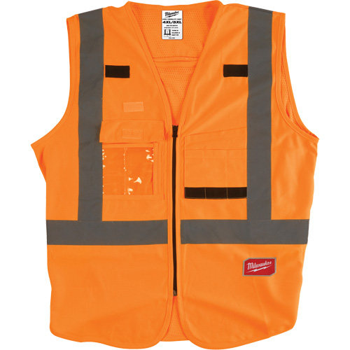 Veste de s&eacute;curit&eacute;, Orange haute visibilit&eacute;, 4T-Grand/5T-Grand Groupe Generik