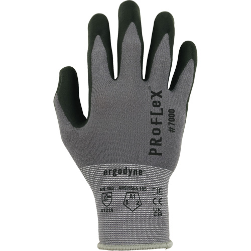 Gants enduits ProFlex 7000, Taille Petit, Calibre 15, Rev&ecirc;tement Mousse de nitrile, Enveloppe en Nylon/Spandex, ASTM ANSI niveau A1/EN 388 niveau 1/EN 388 niveau A Groupe Generik