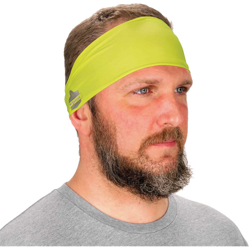 Bandeau de refroidissement Chill-Its 6634, Jaune lime haute visibilit&eacute; Groupe Generik