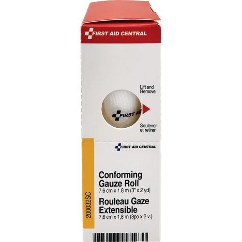 Recharge de bandage en gaze &eacute;tirable et conforme SmartCompliance, Rouleau, 6' lo x 3" la, St&eacute;rile, Dispositif m&eacute;dical Classe 1 Groupe Generik