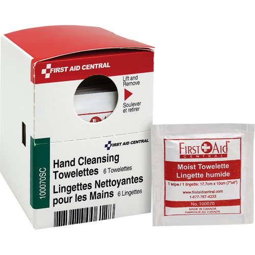 SmartCompliance&reg; Refill Cleansing Wipes, Towelette, Hand Cleaning Groupe Generik