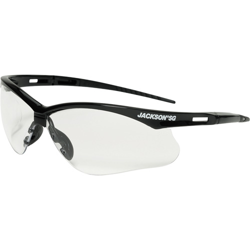 Lunettes de s&eacute;curit&eacute;, Lentille Transparent, Anti-&eacute;gratignures, ANSI Z87+/R&eacute;pond ou surpasse la norme CSA Z94.3 Groupe Generik