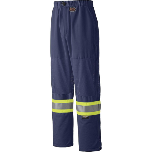 6003P Traffic Safety Pants, Polyester, X-Small, Navy Blue Groupe Generik
