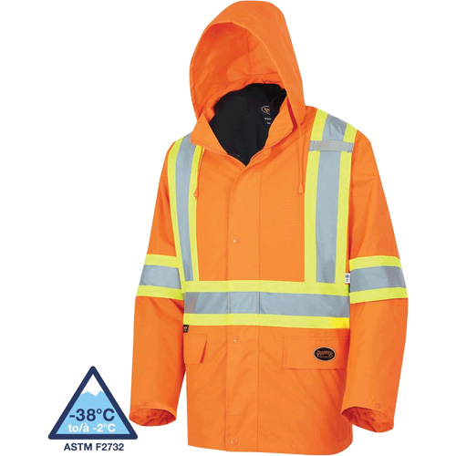 5632 The Rock 3-in-1 Parka, High Visibility Orange, X-Small Groupe Generik