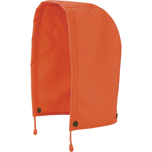 5400H Capuchon de veste de s&eacute;curit&eacute; imperm&eacute;able 300D Trilobal antid&eacute;chirure, Orange haute visibilit&eacute;, Polyester Groupe Generik