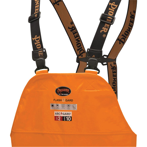 5882 Salopettes de s&eacute;curit&eacute; imperm&eacute;able ignifuge et contre les arcs, T-petit, Orange haute visibilit&eacute; Groupe Generik