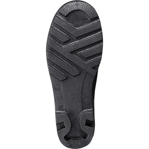 1022 Safety Boots, PVC, Steel Toe, Size 10, Puncture Resistant Sole Groupe Generik