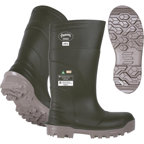 B105FUL.GR Bottes Pioneer Ultra, Polyur&eacute;thane, Embout Acier/Composite, Pointure 6, Semelle R&eacute;sistant aux perforations Groupe Generik