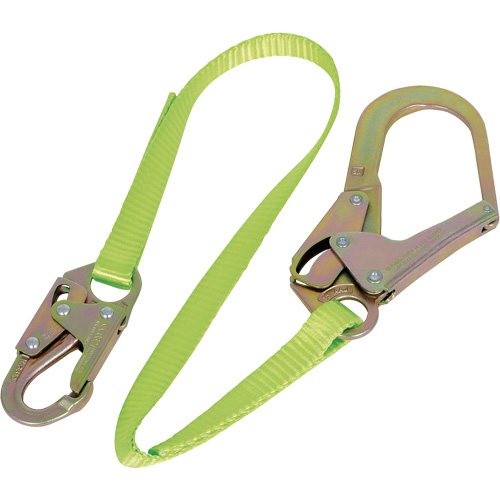 LAN-3402-6 Longe de retenue en sangle, 1 branches, 6', Classe CSA B Groupe Generik