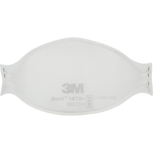Aura Health Care Particulate Respirator & Surgical Mask 1870+, N95, NIOSH/FDA-Approved Certified Groupe Generik