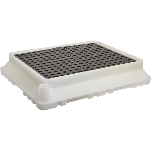 P4 Ultra-Spill Tray, 17" lo x 21" la x 4" h, Cap. de d&eacute;versement 2,9 gal. US Groupe Generik