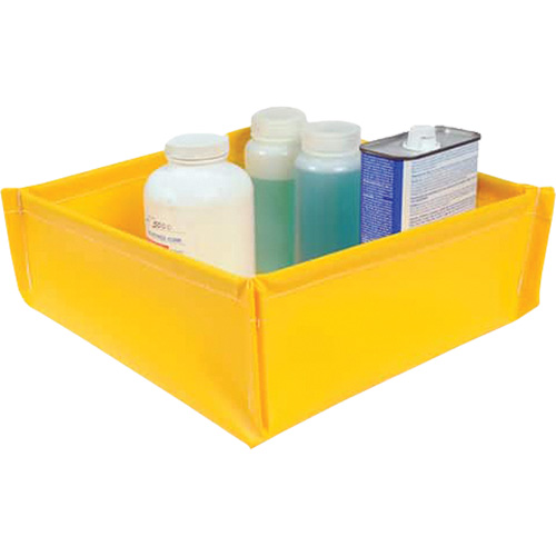 Flexible Ultra-Utility Tray, 12" lo x 12" la x 4,8" h, Cap. de d&eacute;versement 1,5 gal. US Groupe Generik