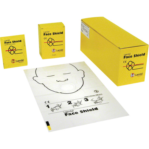 &eacute;cran facial Laerdal, Masque &agrave; usage unique, Classe 1/Classe 2 Groupe Generik