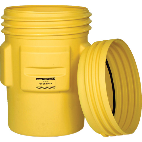 Baril en plastique pour suremballage, 95 gal. US, Stationnaire Groupe Generik