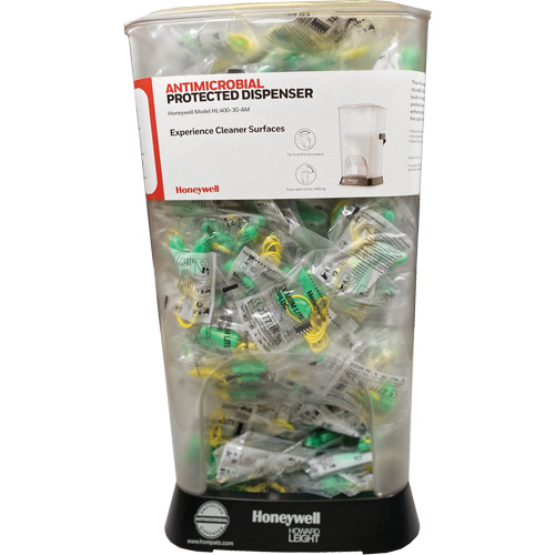 HL400 AM Corded Earplug Dispenser with LPF-30 Earplugs Canister Groupe Generik
