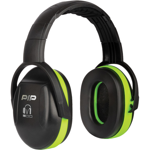 Dynamic V1 Passive Ear Muffs, Headband, 23 NRR dB Groupe Generik
