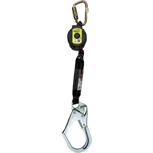 Miller TurboLite+ Personal Fall Limiter, 6', Web, Stationary Groupe Generik